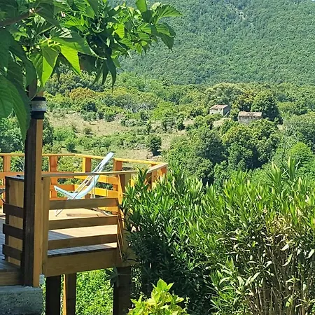 Les Chalets Et Gite Du Haut Taravo Zicavo Buitenkant foto